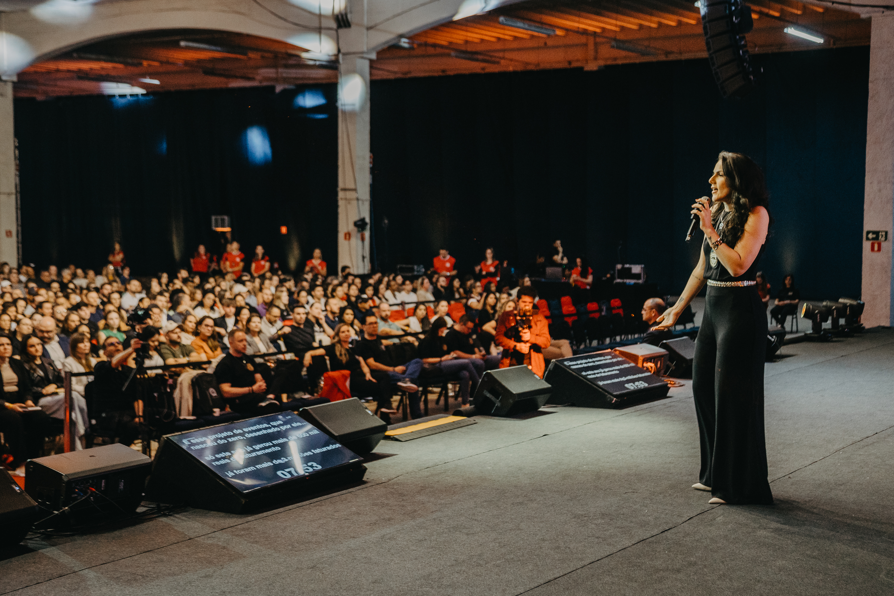 Fernanda Lehr no palco